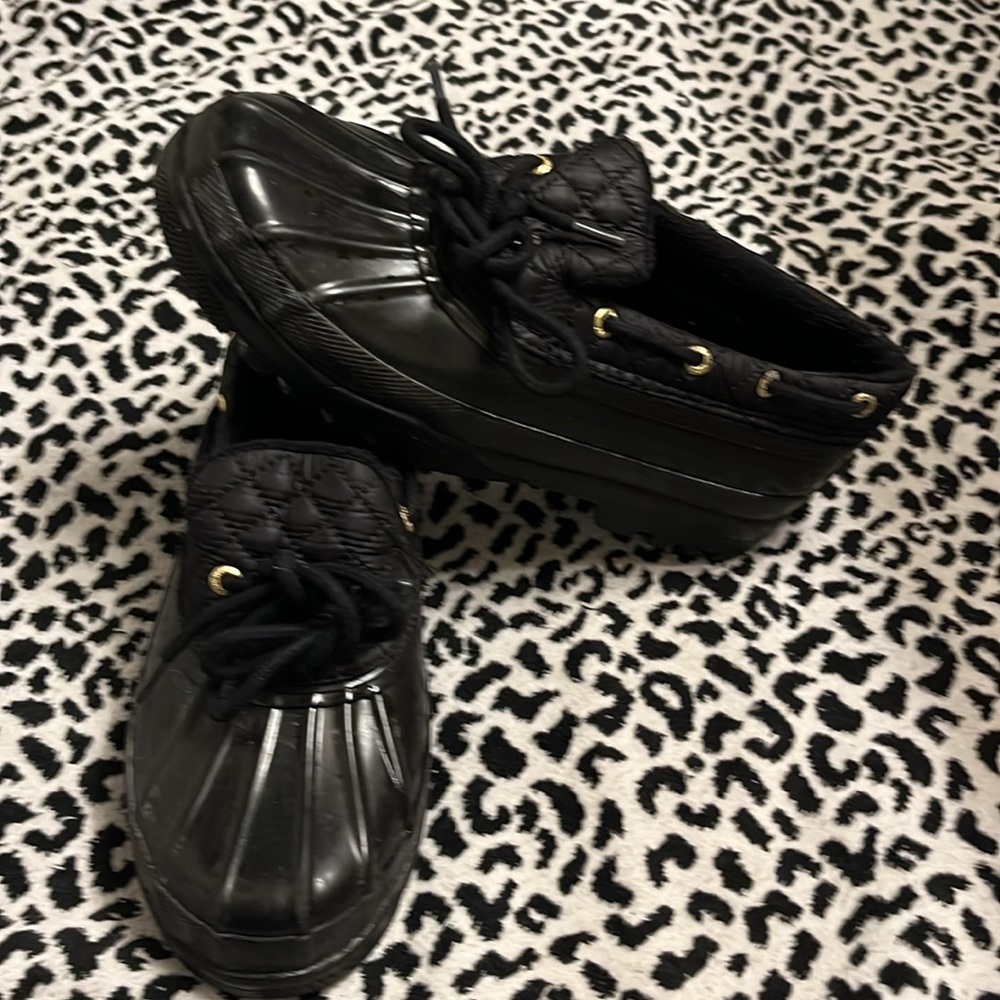 Sperry duck rain shoes